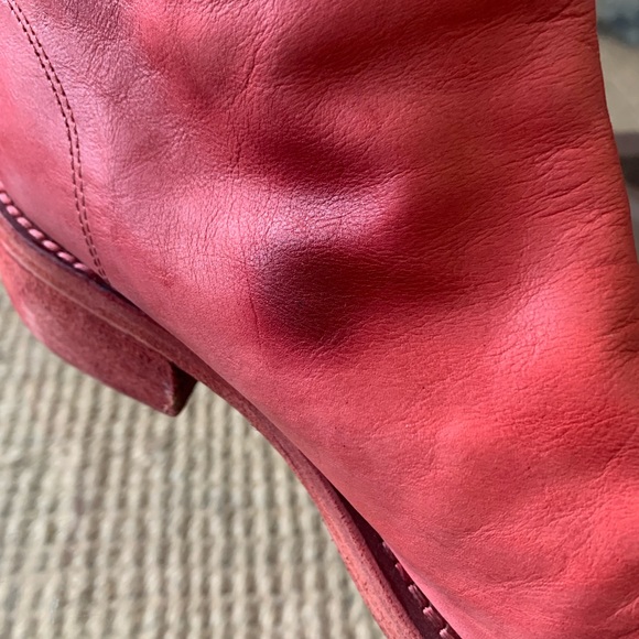 Guidi red leather zip boots - Picture 8 of 8